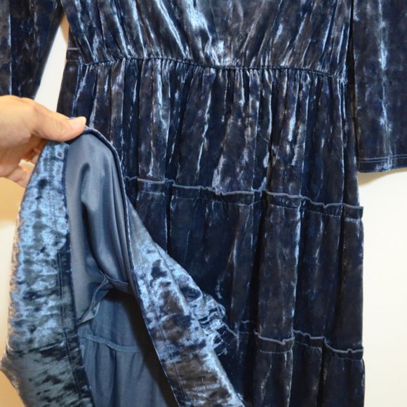 Wonder Nation Polyester-Spandex like Soft Barhat Fabric Midi Girls Dress 10-12 - Picture 4 of 4